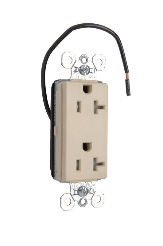 Pass & Seymour® PTTR26362CDI Straight Blade Receptacles