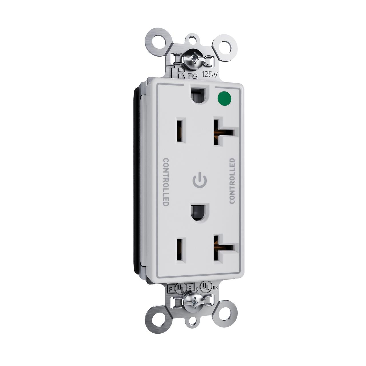 Pass & Seymour® PT26362HGCDW Straight Blade Receptacles