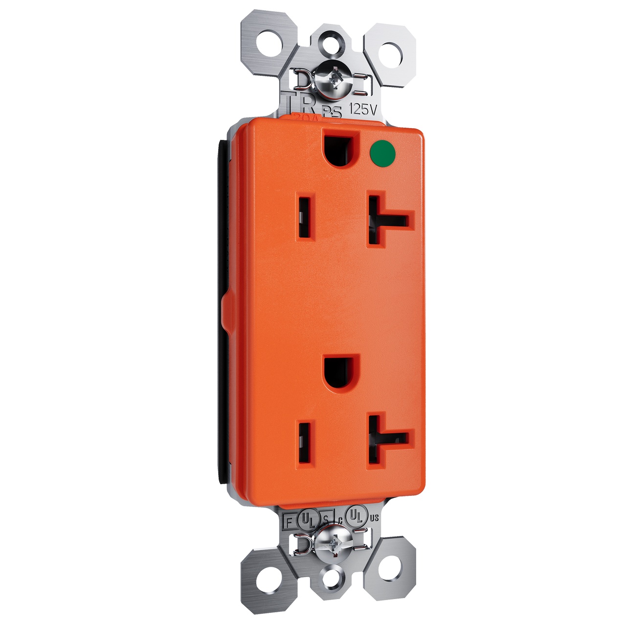 Pass & Seymour® PTTR26362HGOR Straight Blade Receptacles