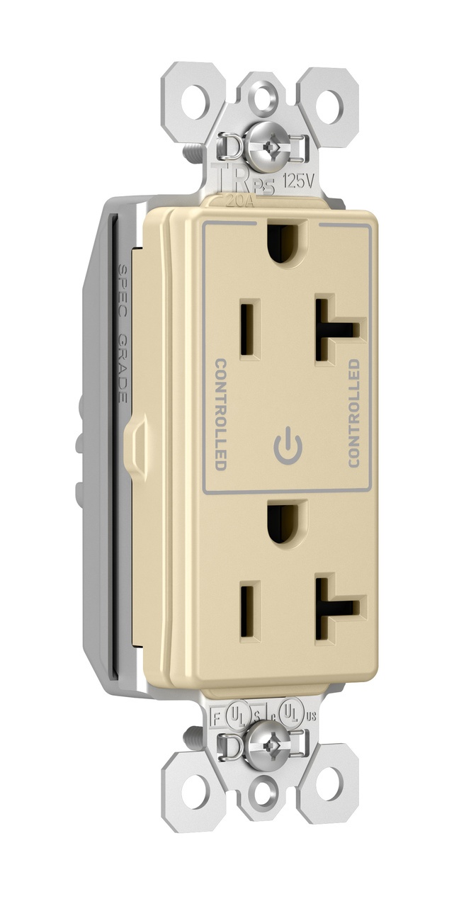 Pass & Seymour® PTTR26362SCCHI Straight Blade Receptacles