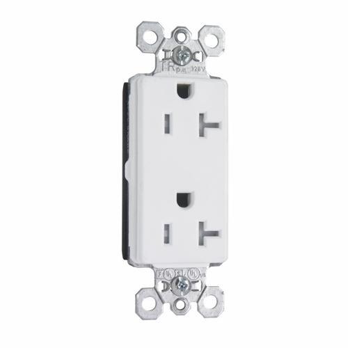Pass & Seymour® PTTR26362W Straight Blade Receptacles