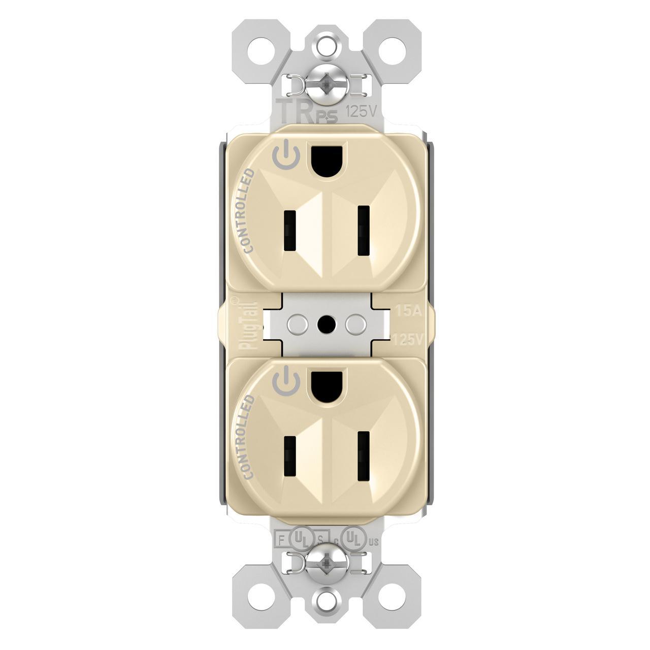 Pass & Seymour® PTTR5262CDI Straight Blade Receptacles