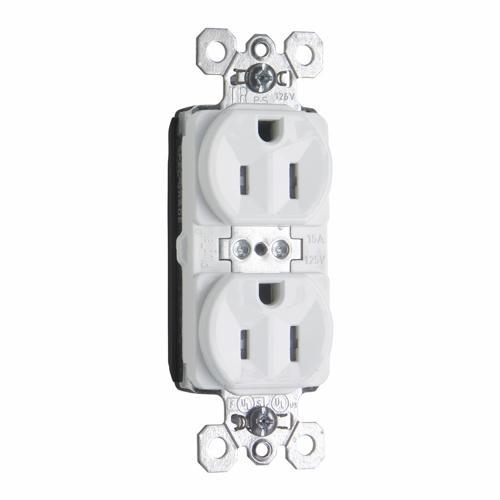 Pass & Seymour® PTTR5262W Straight Blade Receptacles