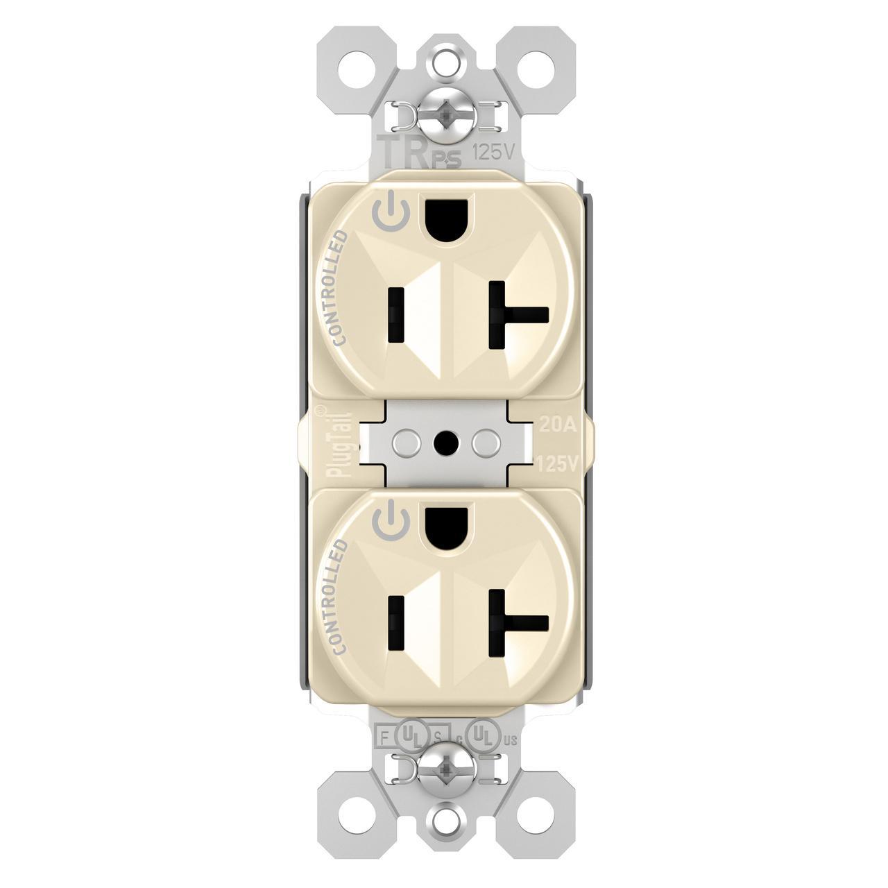 Pass & Seymour® PTTR5362CDLA Straight Blade Receptacles