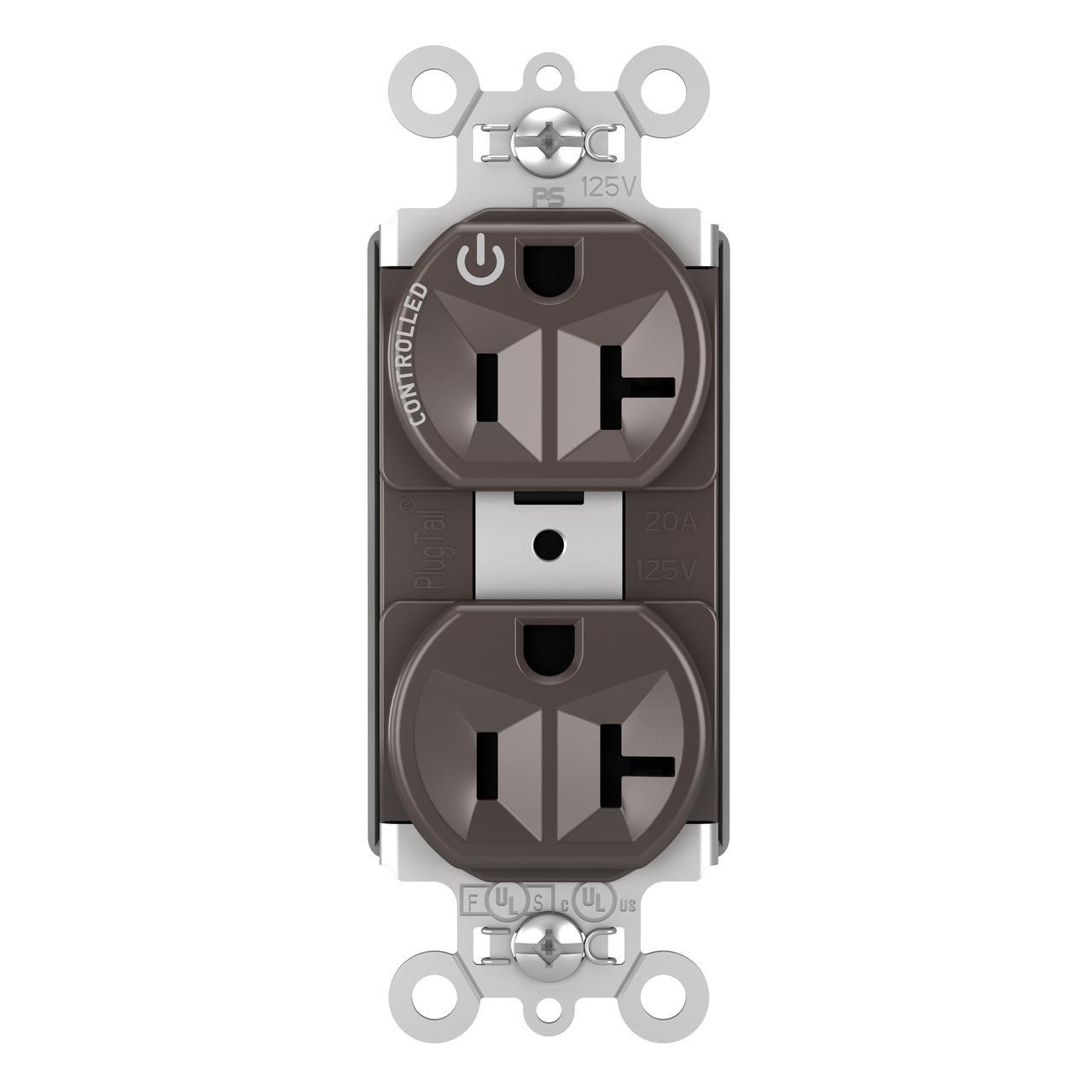 Pass & Seymour® PTTR5362SCCH Straight Blade Receptacles