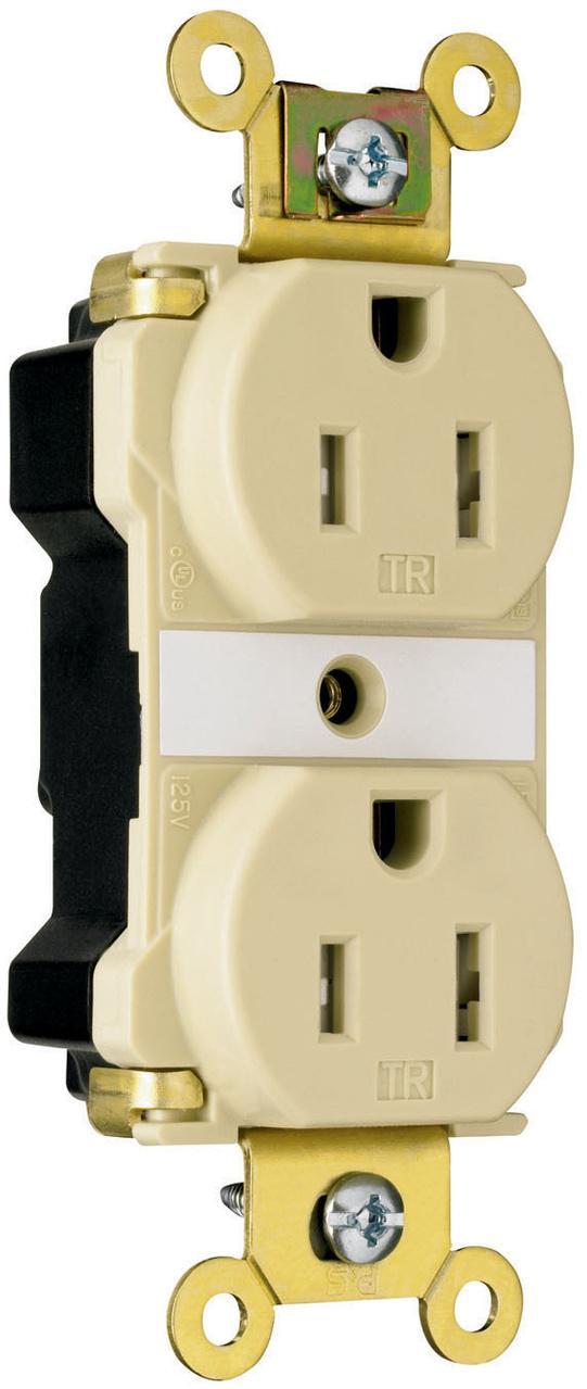 Pass & Seymour® PTTR62HW Straight Blade Receptacles