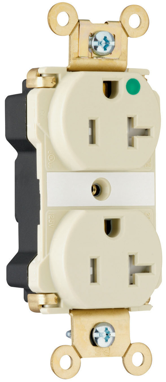 Pass & Seymour® PTTR63HI Straight Blade Receptacles