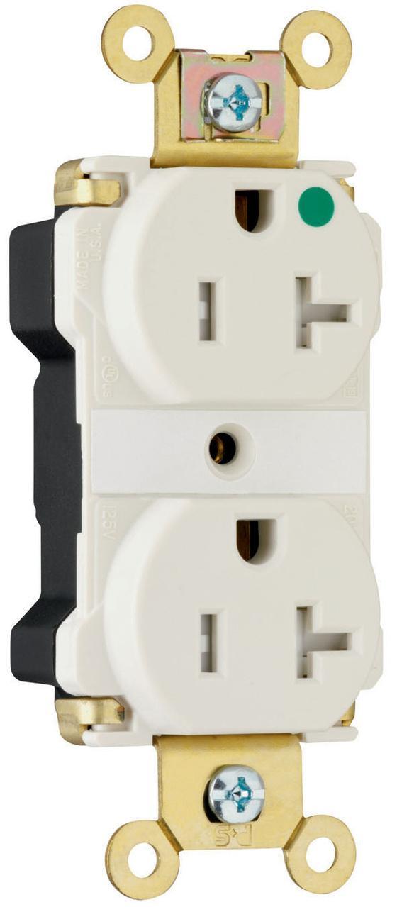 Pass & Seymour® PTTR63HLA Straight Blade Receptacles