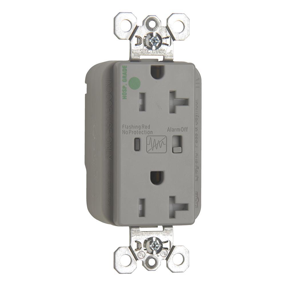Pass & Seymour® PTTR8300GRYSP Straight Blade Surge Suppressions