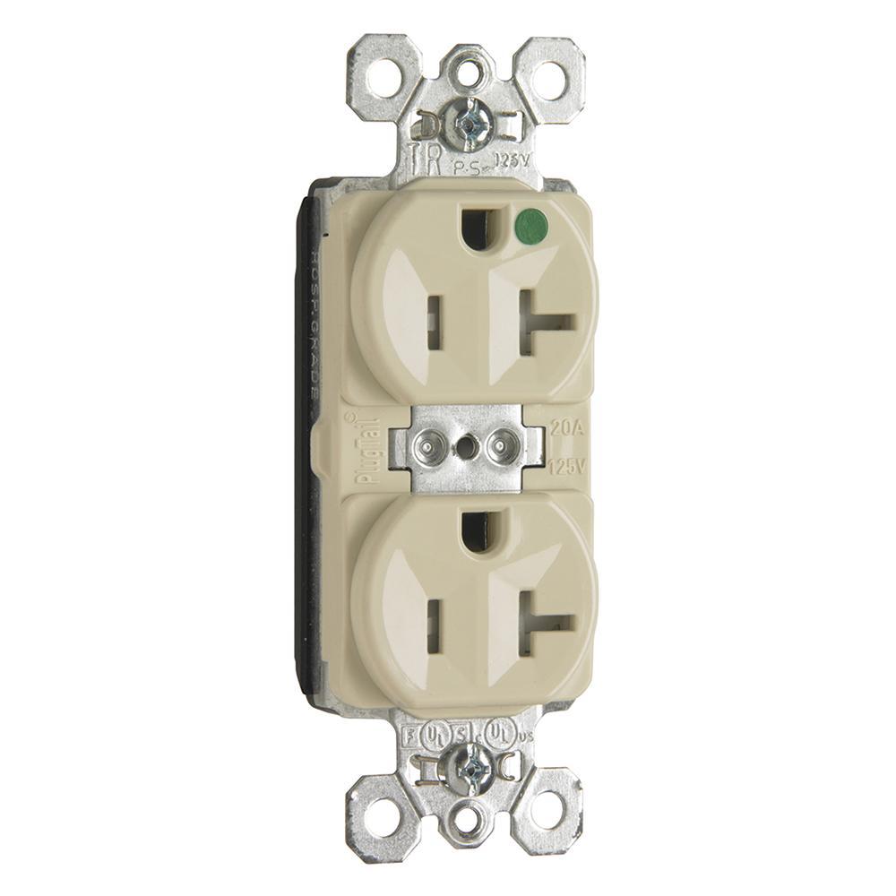 Pass & Seymour® PTTR8300LA Straight Blade Receptacles