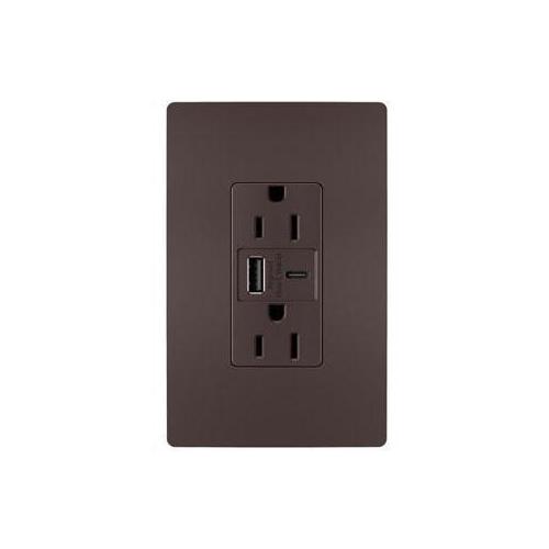 Pass & Seymour® R26USBAC6DBCCV4 Receptacles & USB Ports