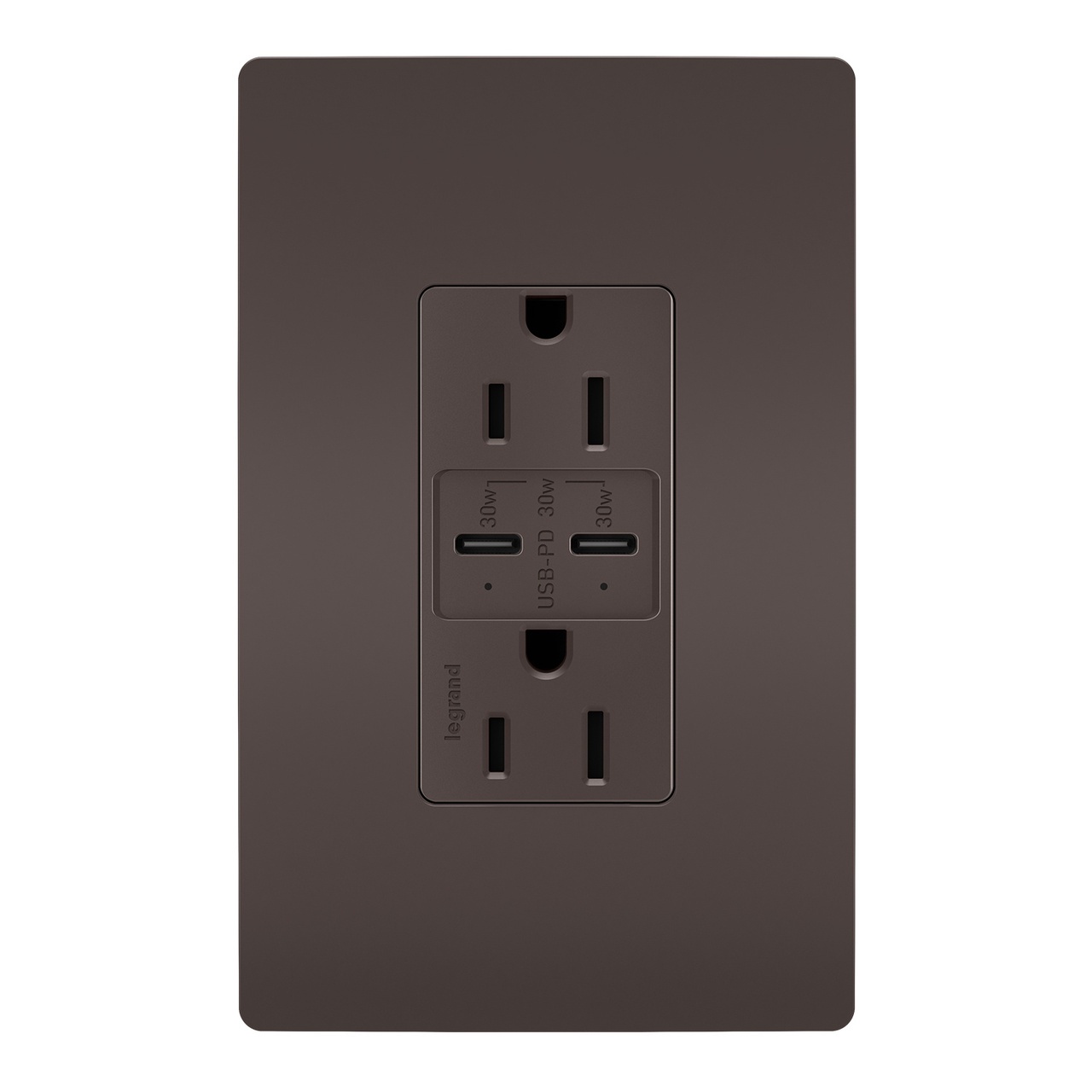 Pass & Seymour® R26USBPD Receptacles & USB Ports