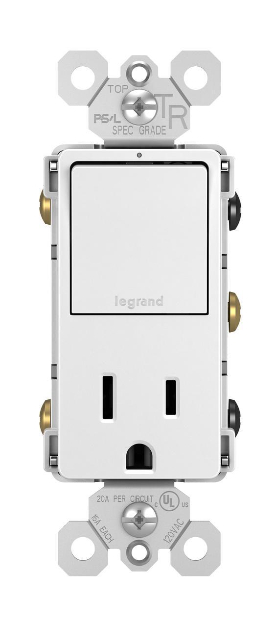 Pass & Seymour® RCD38TRW Switches & Receptacles