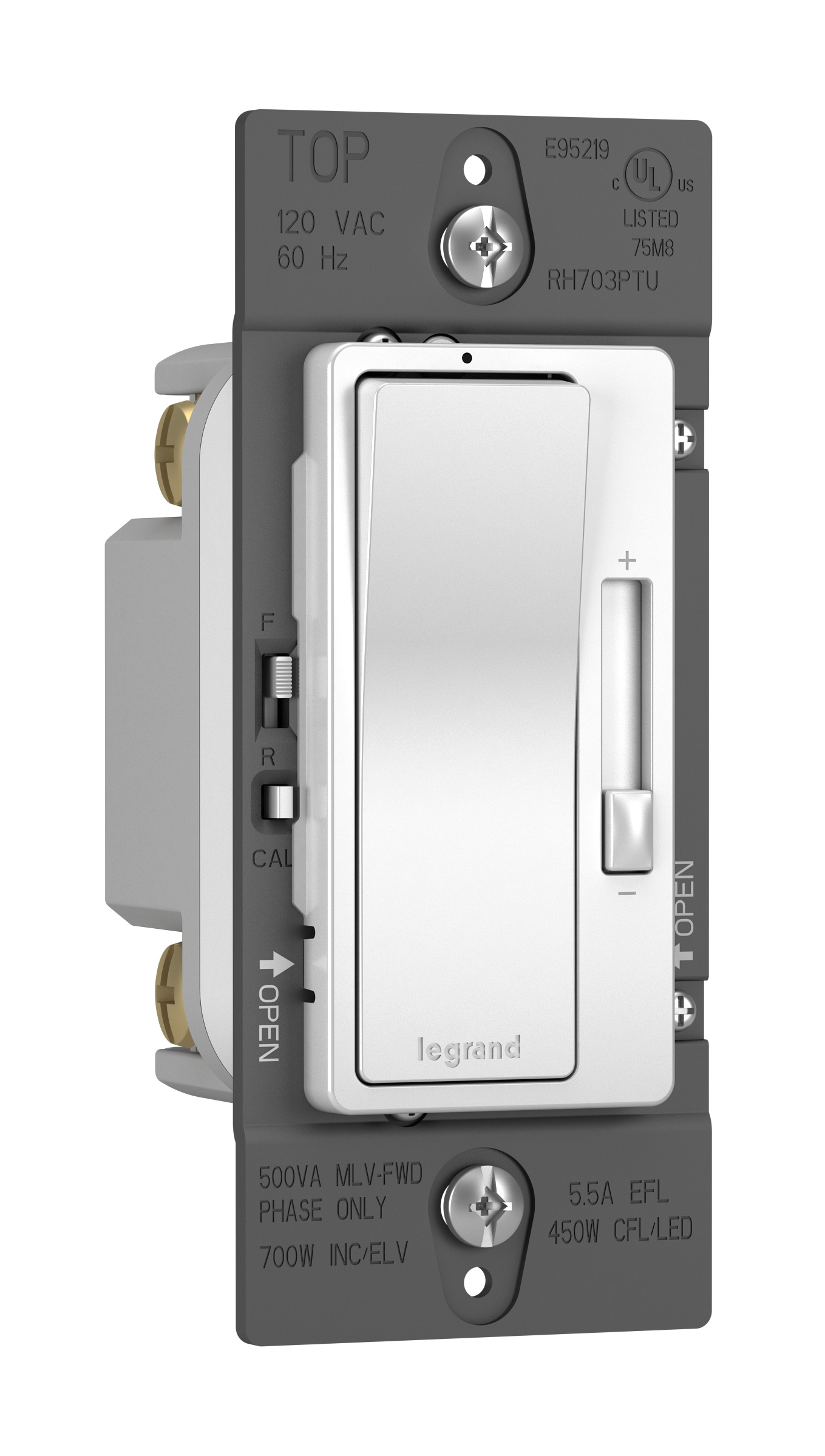 Pass & Seymour® RH703PTUW Dimmer Switches