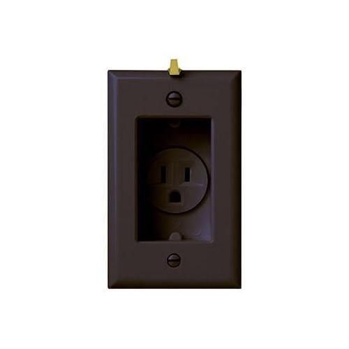 Pass & Seymour® S3713TRBK Straight Blade Receptacles