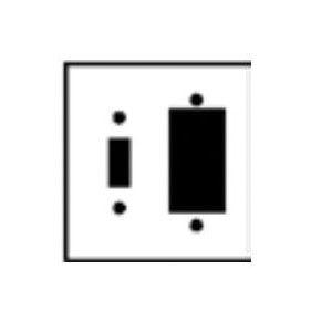 Pass & Seymour® SA126 Combination Wallplates
