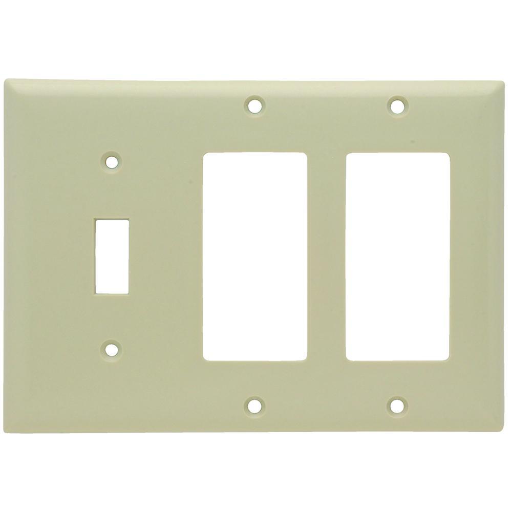 Pass & Seymour® SP1262I Combination Wallplates