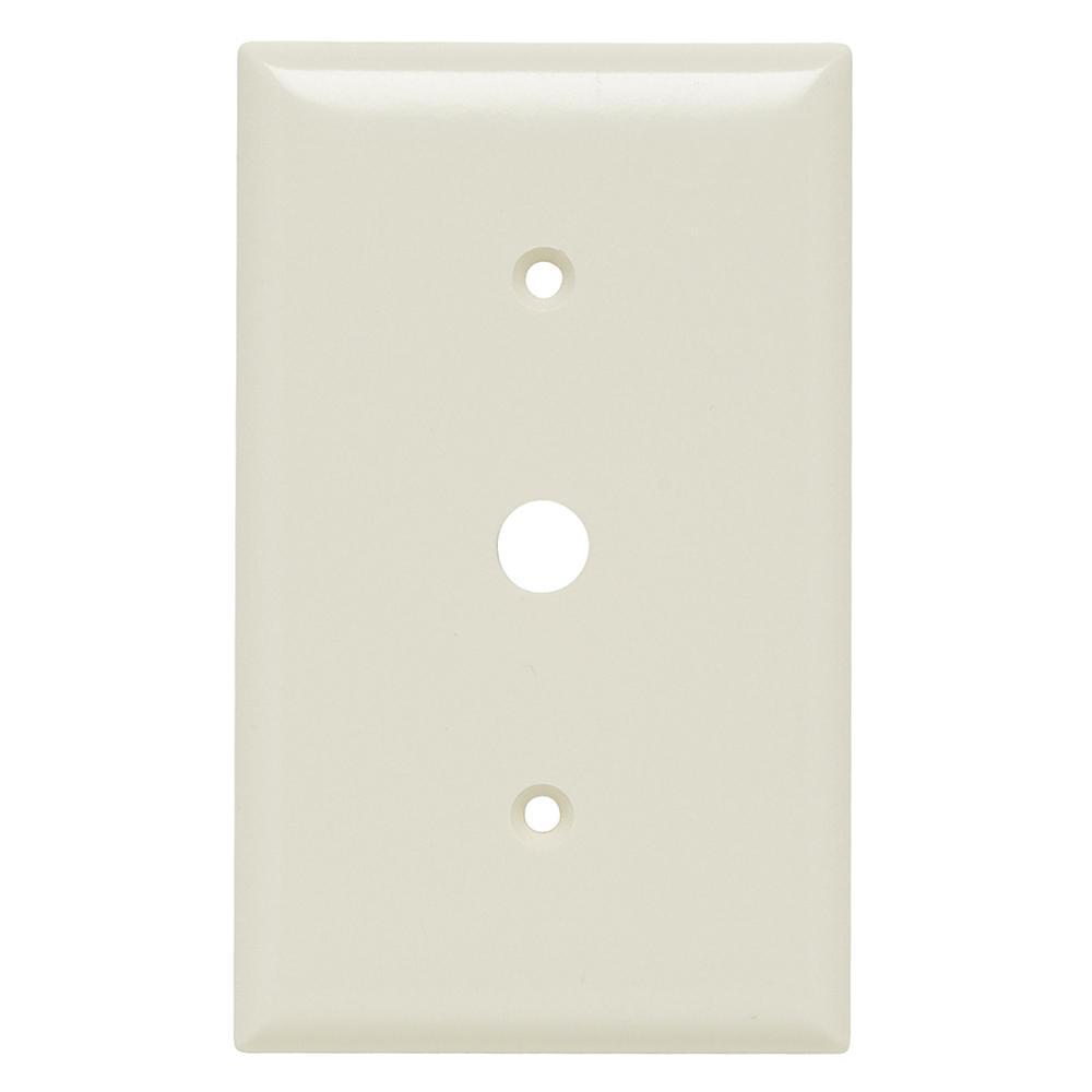 Pass & Seymour® SP12LA Coax/F-Connector Wallplates
