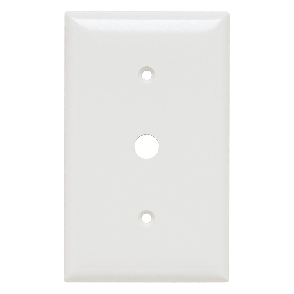 Pass & Seymour® SP12W Coax/F-Connector Wallplates
