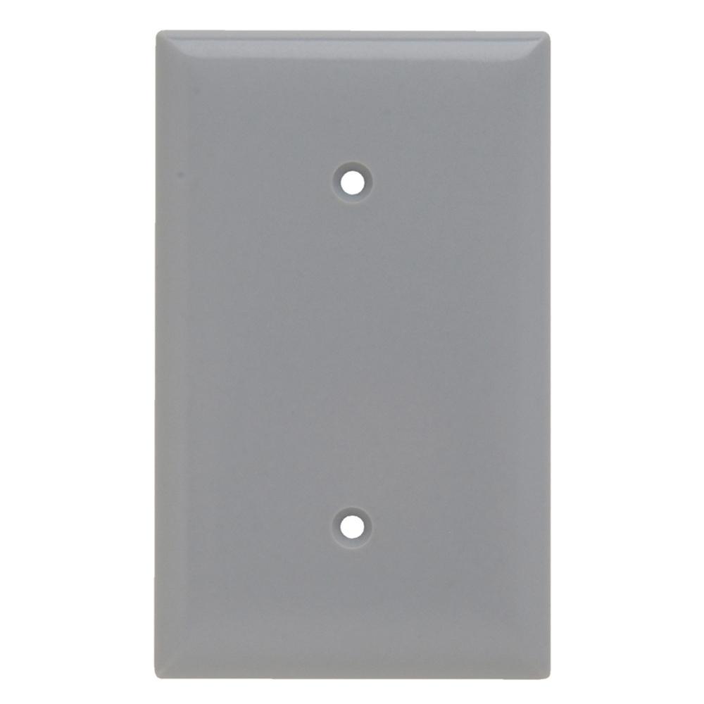 Pass & Seymour® SP14GRY Blank Wallplates