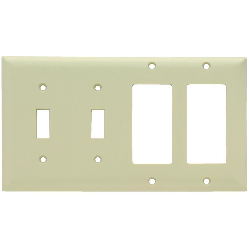 Pass & Seymour® SP2262I Combination Wallplates
