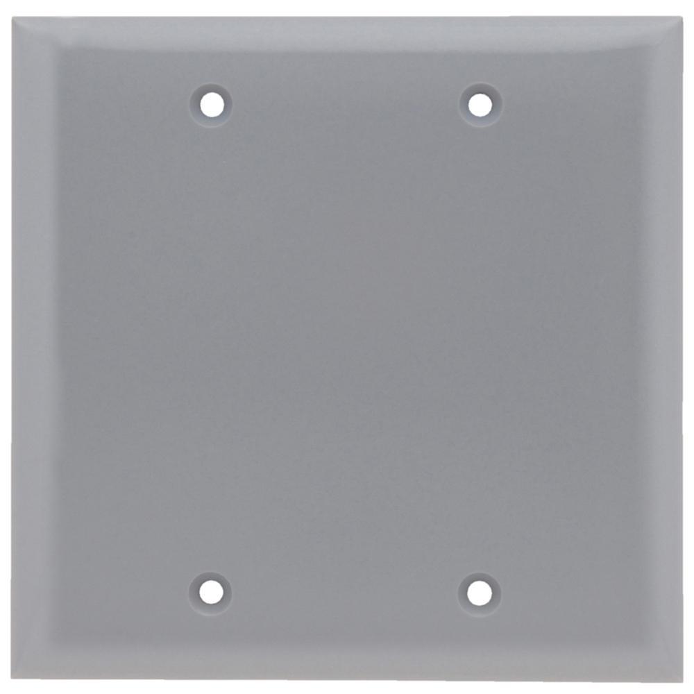 Pass & Seymour® SP23GRY Blank Wallplates