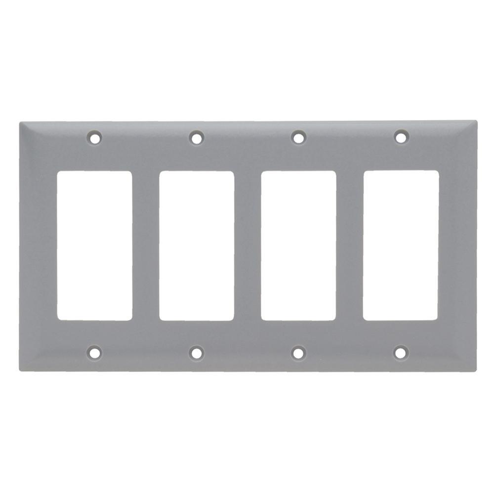 Pass & Seymour® SP264GRY Decorative Wallplates