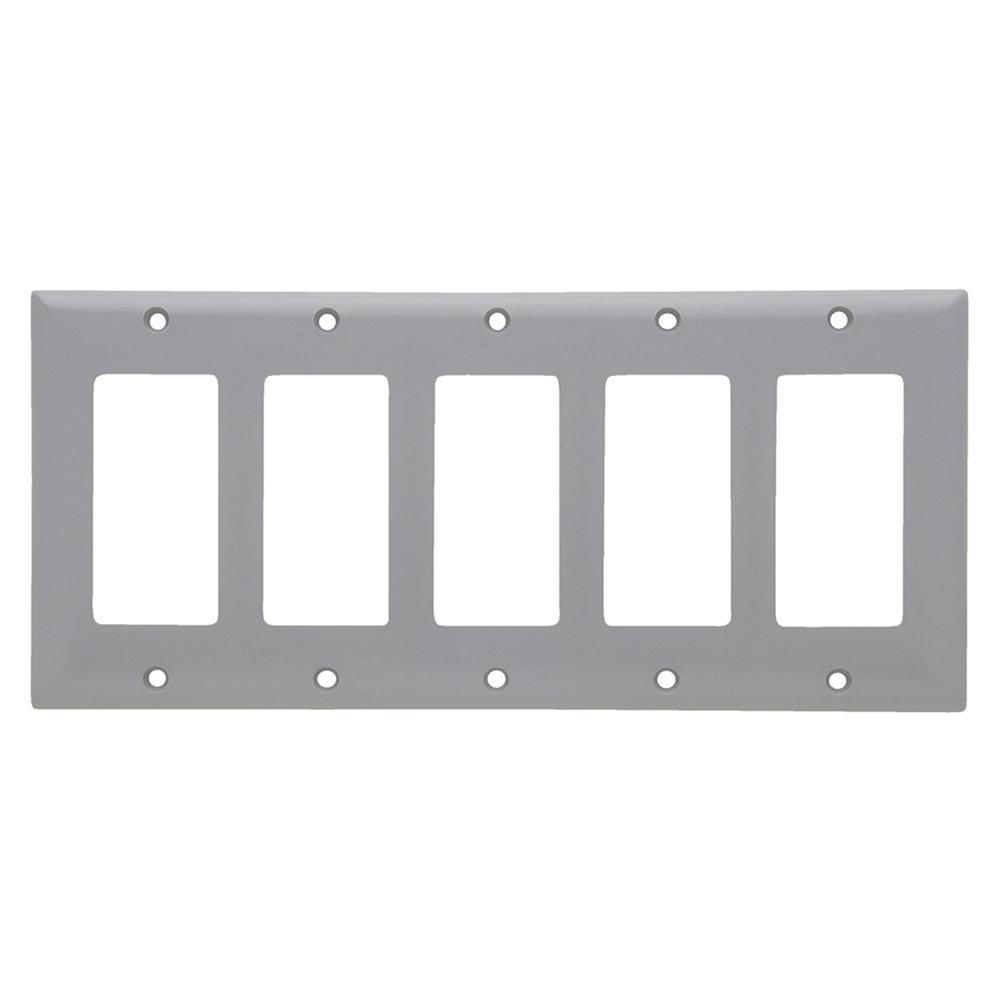 Pass & Seymour® SP265GRY Decorative Wallplates
