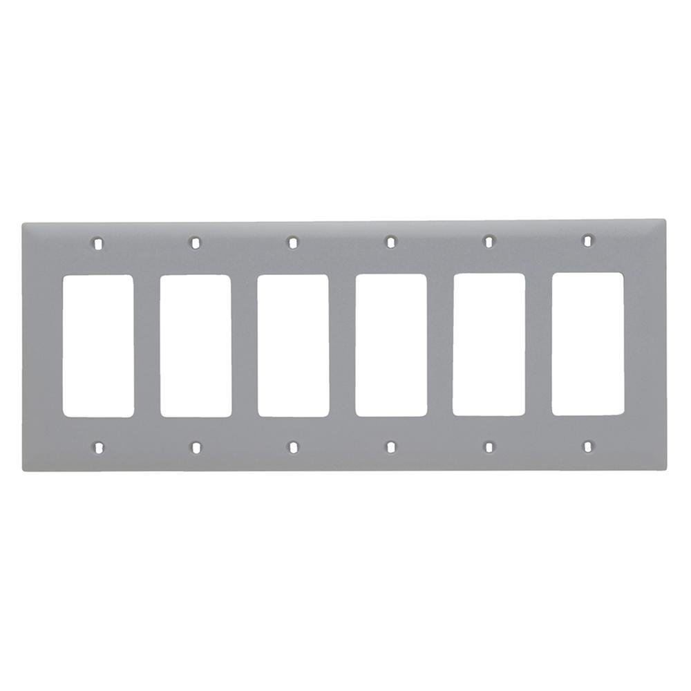 Pass & Seymour® SP266GRY Decorative Wallplates