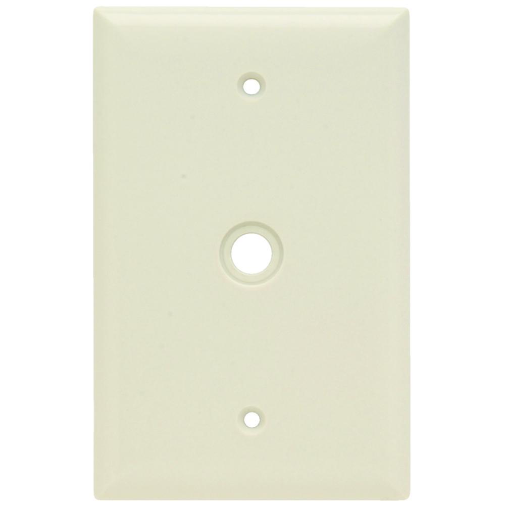 Pass & Seymour® SPJ11LA Coax/F-Connector Wallplates
