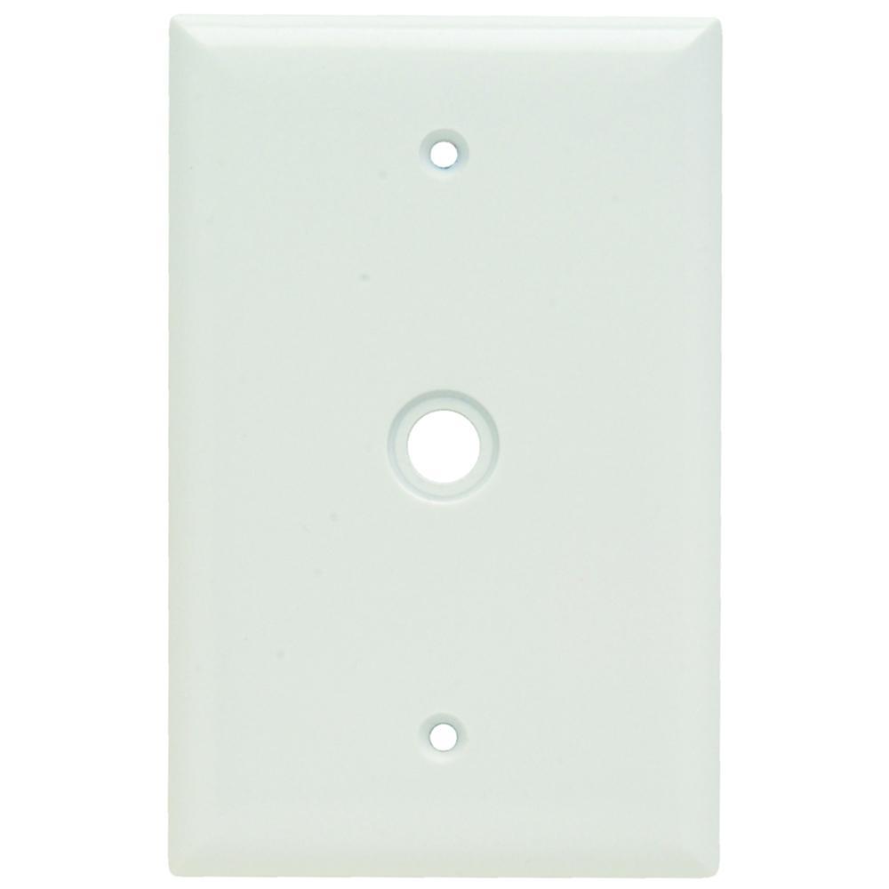 Pass & Seymour® SPJ11W Coax/F-Connector Wallplates