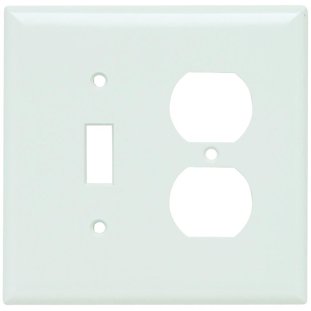Pass & Seymour® SPJ18W Combination Wallplates