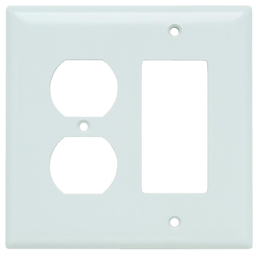Pass & Seymour® SPJ826W Combination Wallplates