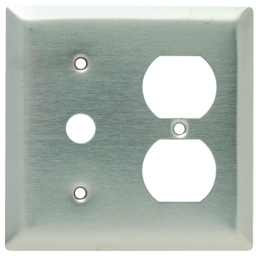 Pass & Seymour® SS128 Cable Access Wallplates