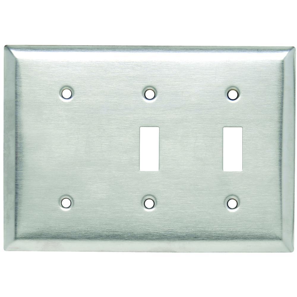 Pass & Seymour® SS214 Combination Wallplates
