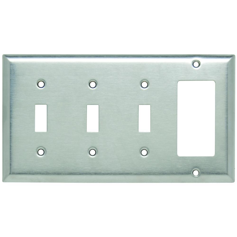 Pass & Seymour® SS326 Combination Wallplates