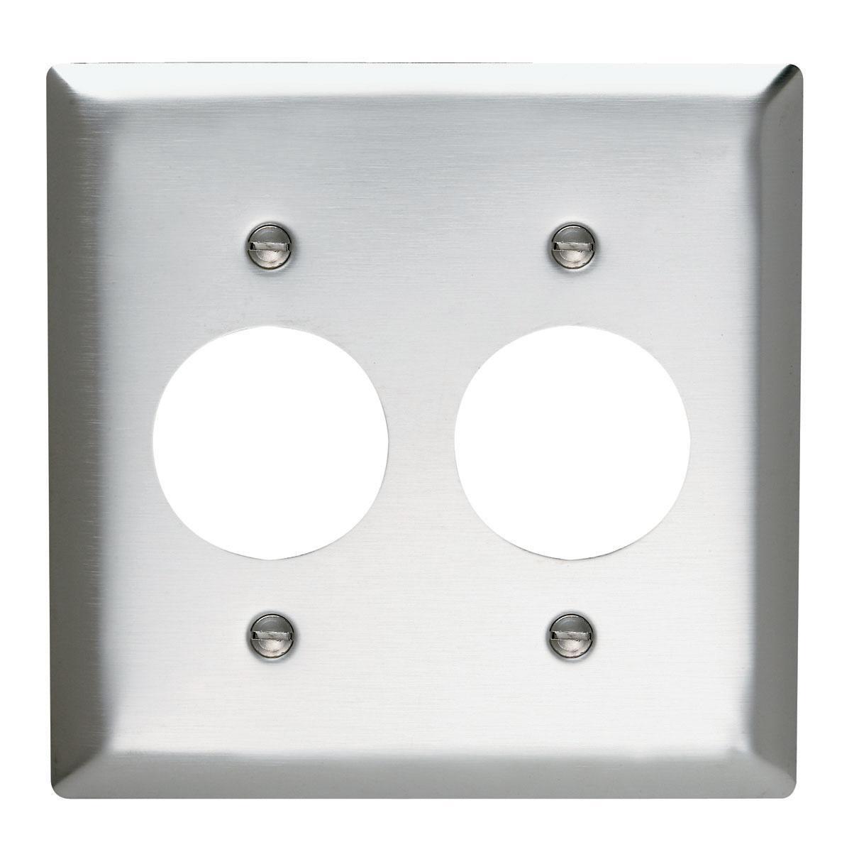 Pass & Seymour® SS72 Receptacle Wallplates