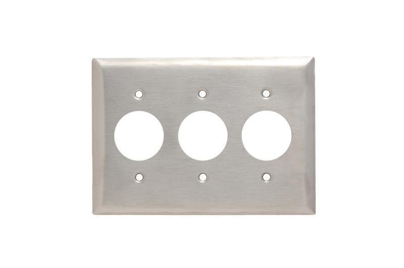 Pass & Seymour® SS73 Receptacle Wallplates