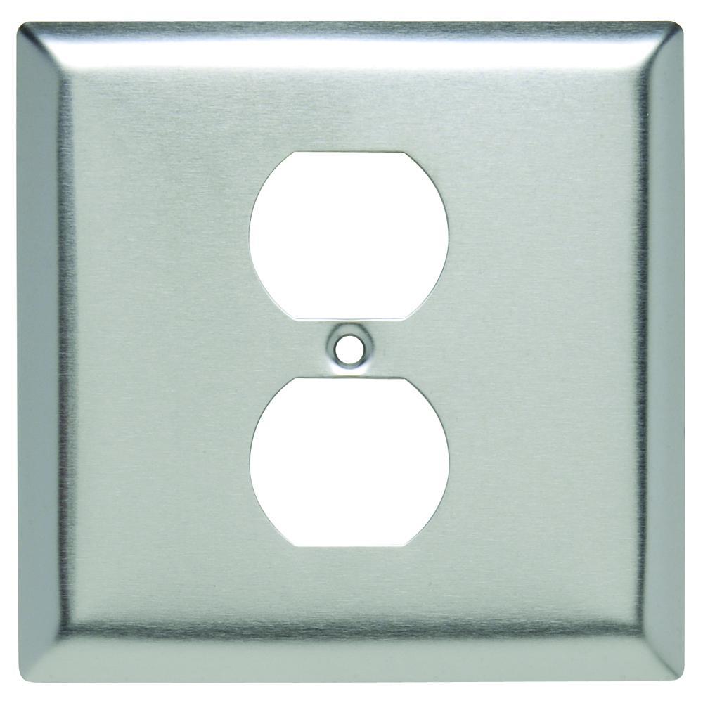 Pass & Seymour® SS748 Receptacle Wallplates