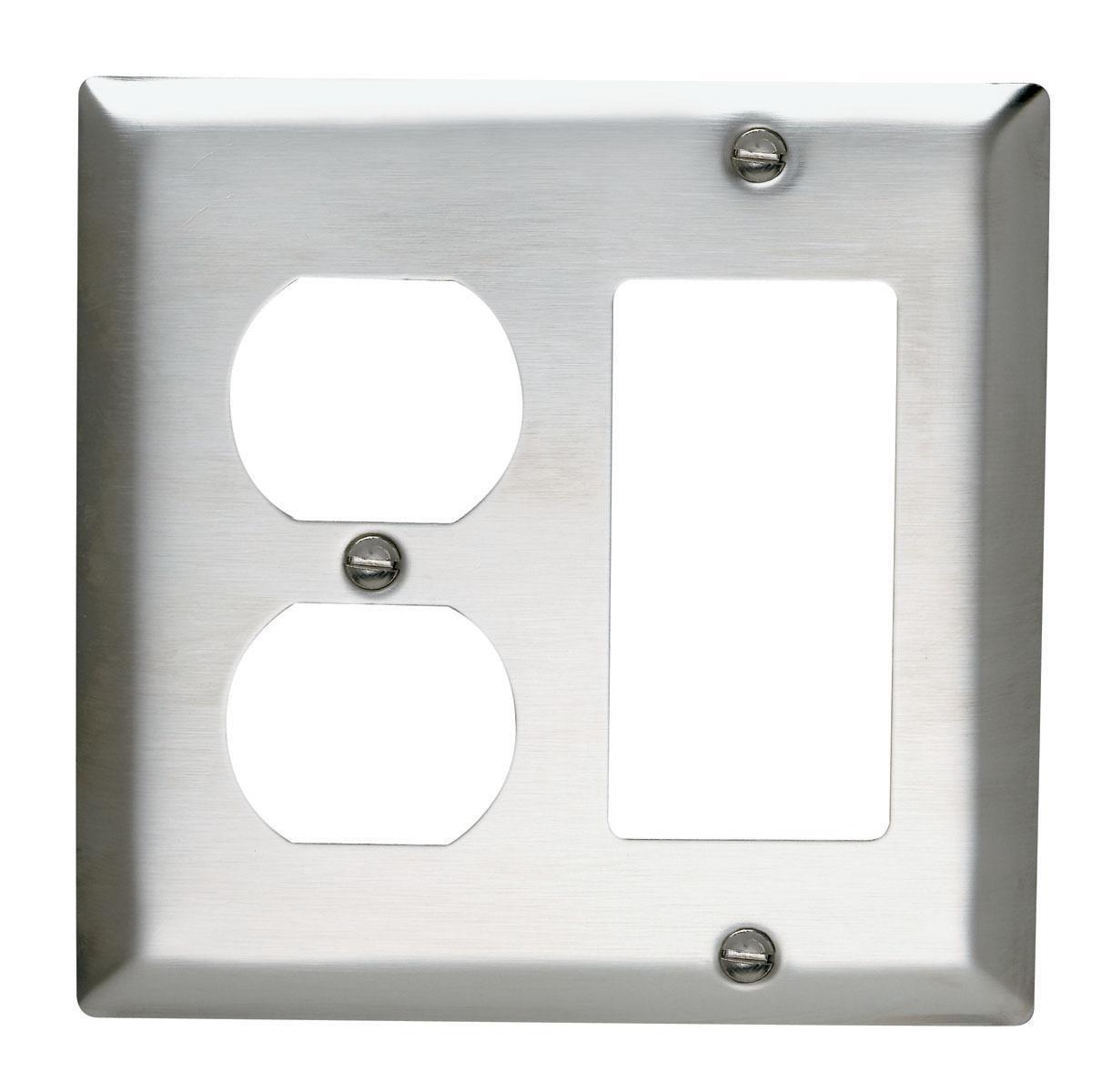 Pass & Seymour® SS826 Combination Wallplates