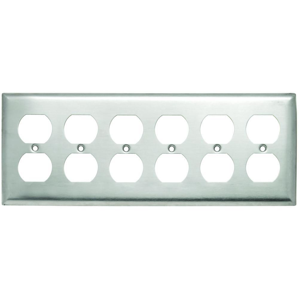 Pass & Seymour® SS86 Receptacle Wallplates
