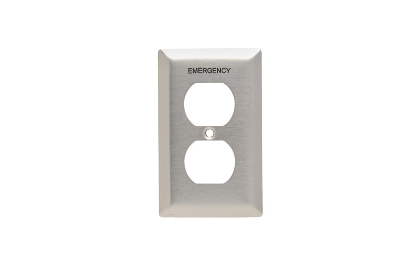 Pass & Seymour® SS8ES Receptacle Wallplates