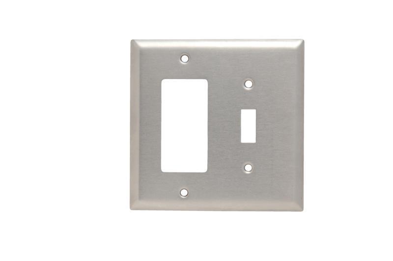 Pass & Seymour® SSJ126 Combination Wallplates