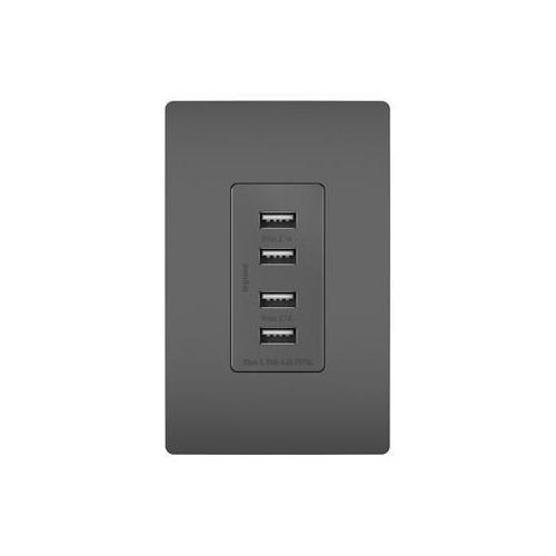 Pass & Seymour® TM8USB4BKCC6 Receptacles & USB Ports