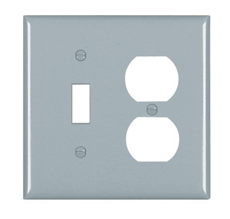 Pass & Seymour® TP18GRY Combination Wallplates