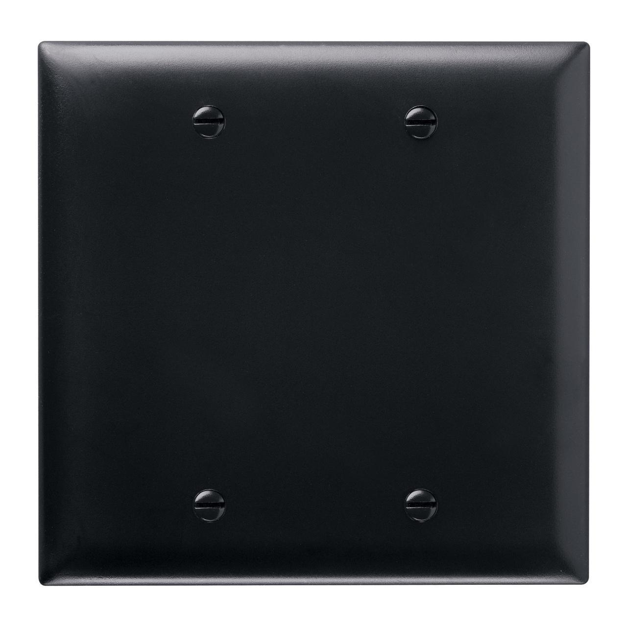 Pass & Seymour® TP23BK Blank Wallplates