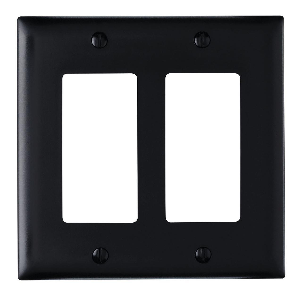 Pass & Seymour® TP262BK Standard Wallplates
