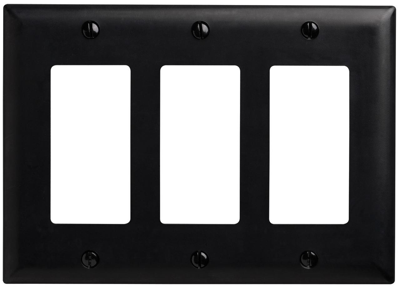 Pass & Seymour® TP263BK Standard Wallplates