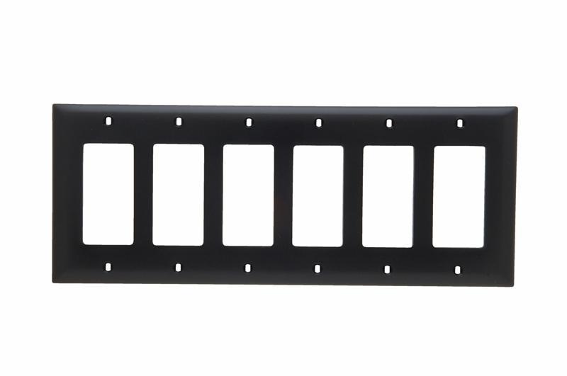Pass & Seymour® TP266BK Standard Wallplates