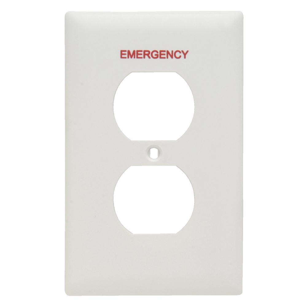 Pass & Seymour® TP8EW Receptacle Wallplates